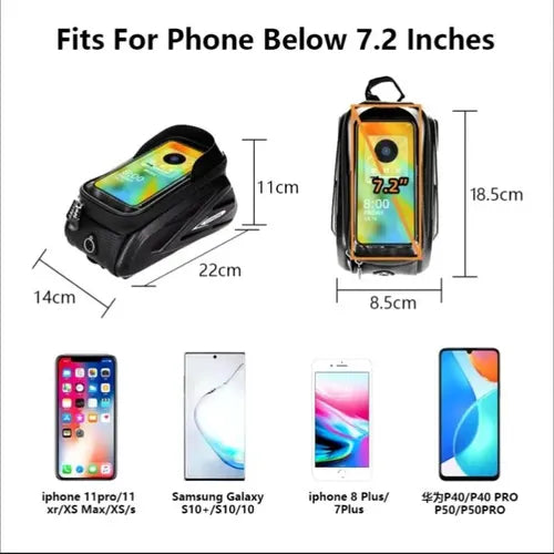 bolso Para Bicicleta Con Porta Celular